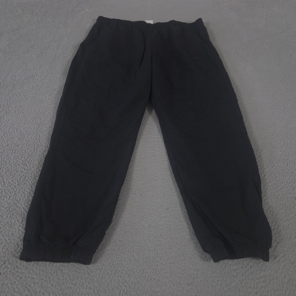 Nike Pants Mens XL Black SB Novelty Track Jogger Nylon Mesh Lined Elastic Cuffs